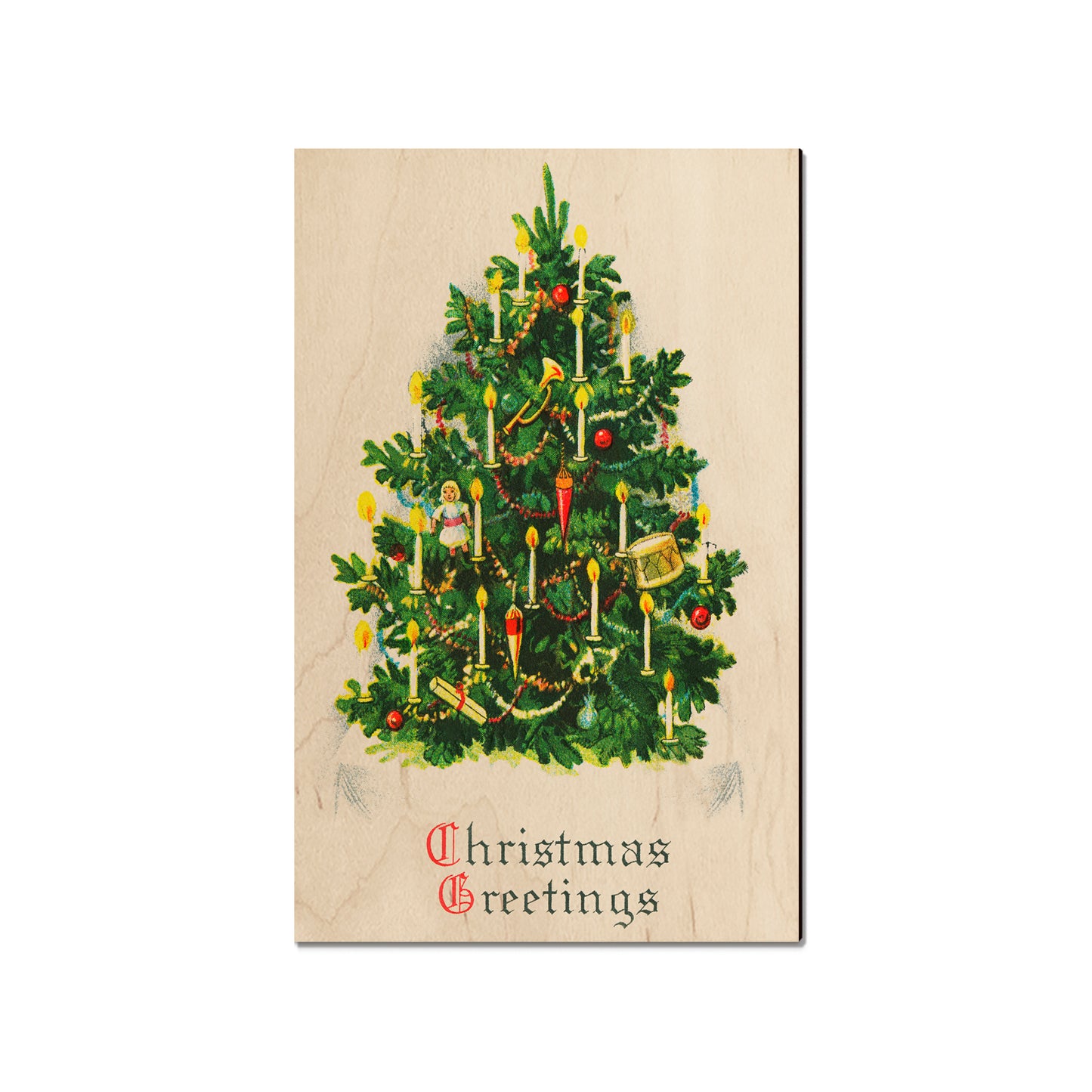 Old Christmas Tree - Holiday - Classic Edge