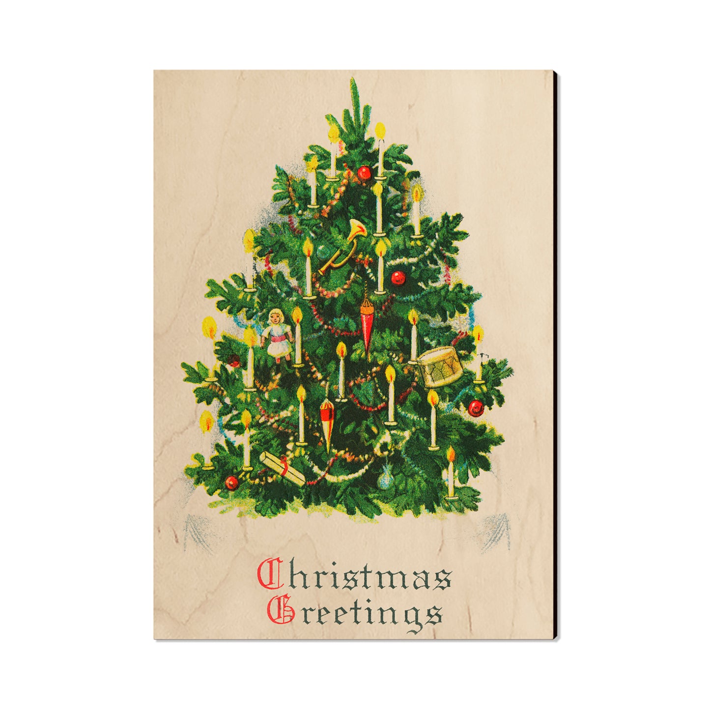 Old Christmas Tree - Holiday - Classic Edge