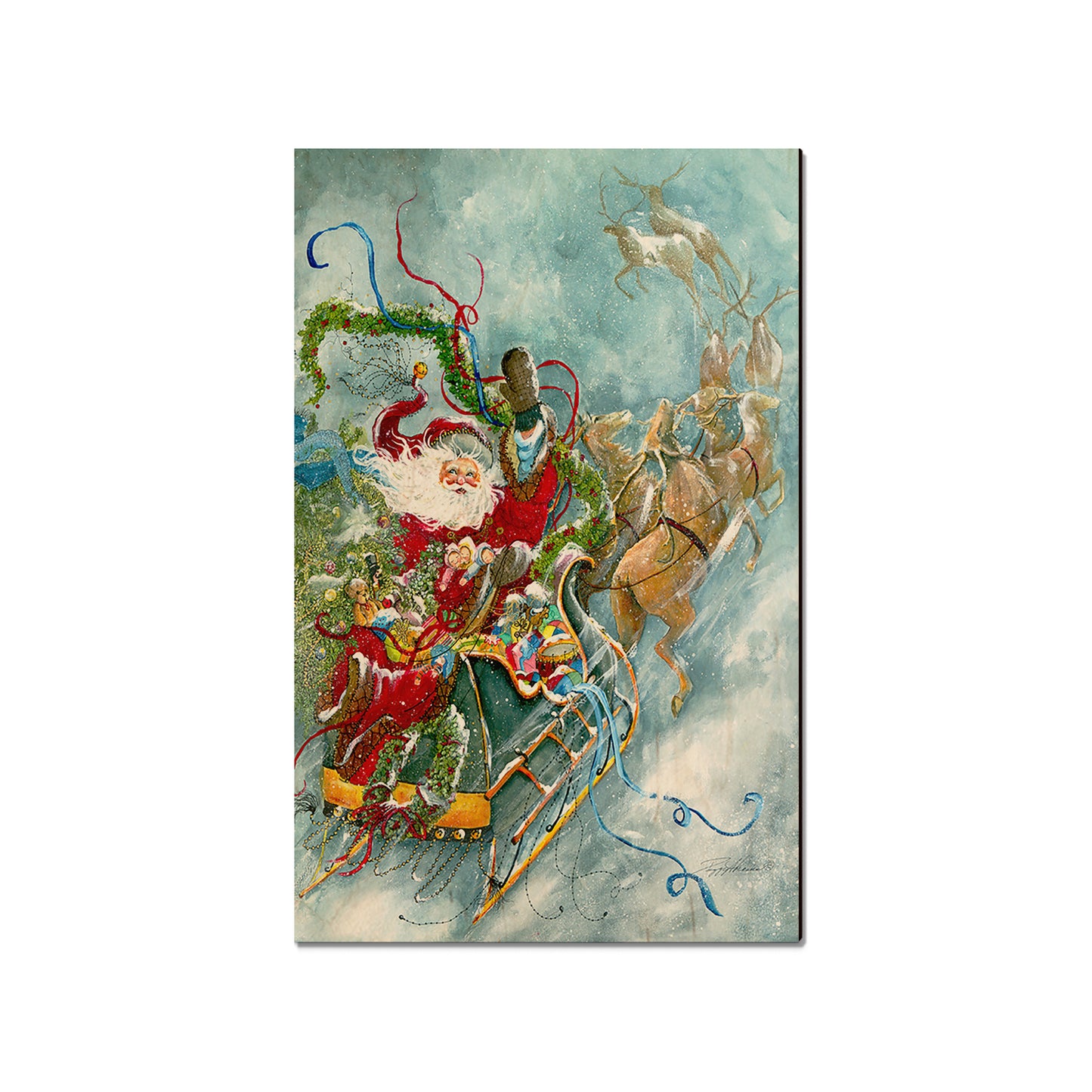 Abrams' Fly Away Santa - Classic Edge