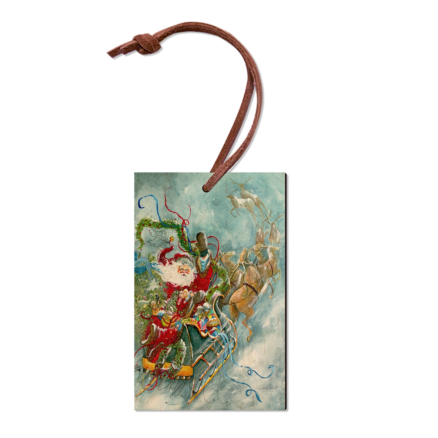 Abrams' Fly Away Santa - Classic Edge