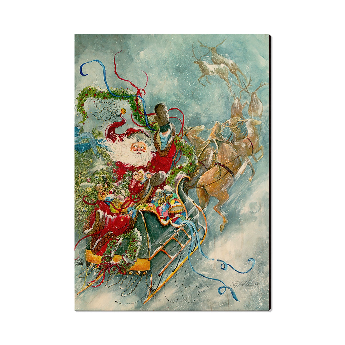 Abrams' Fly Away Santa - Classic Edge