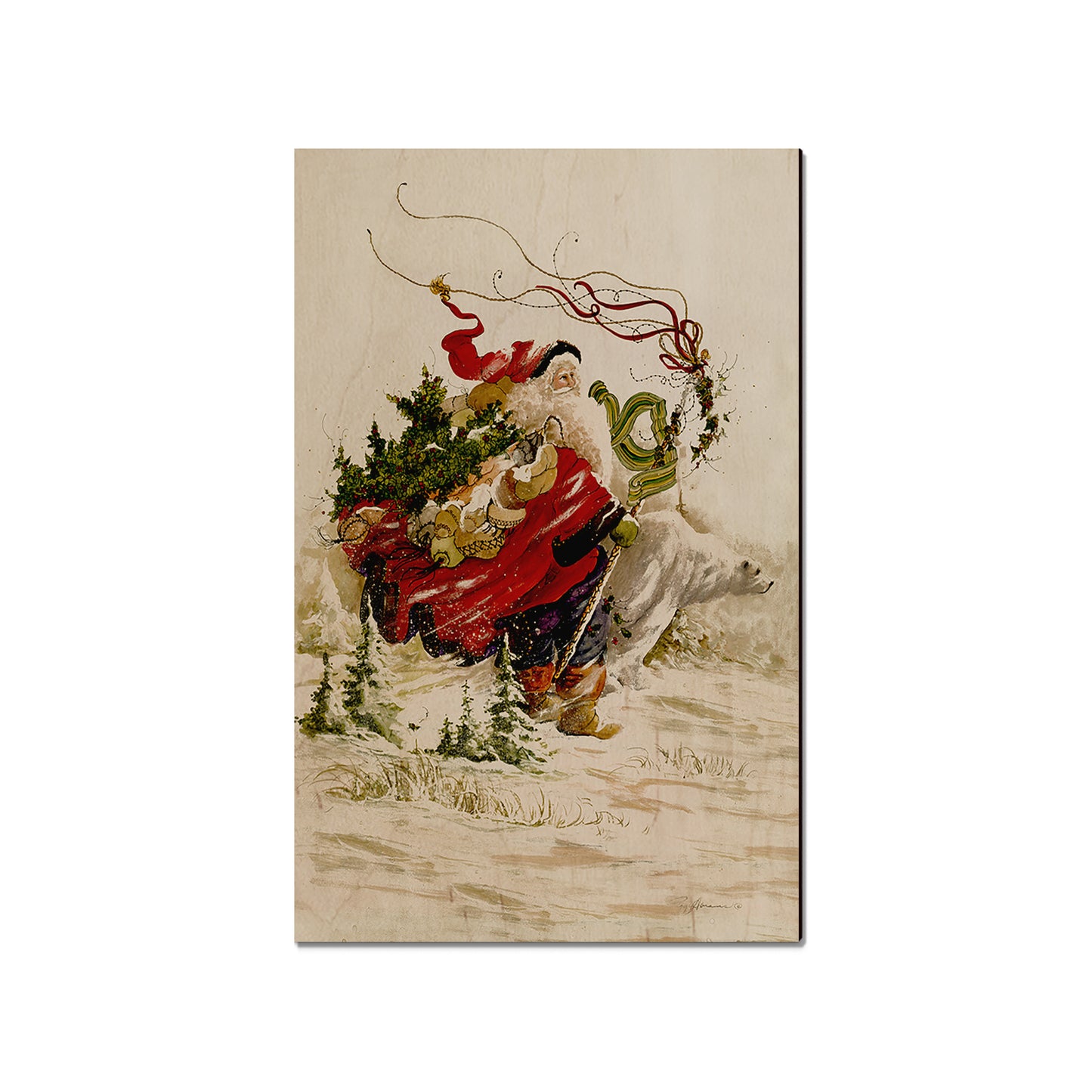Abrams' Polar Santa - Classic Edge