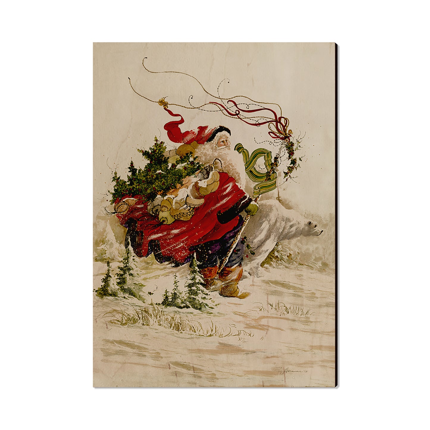 Abrams' Polar Santa - Classic Edge