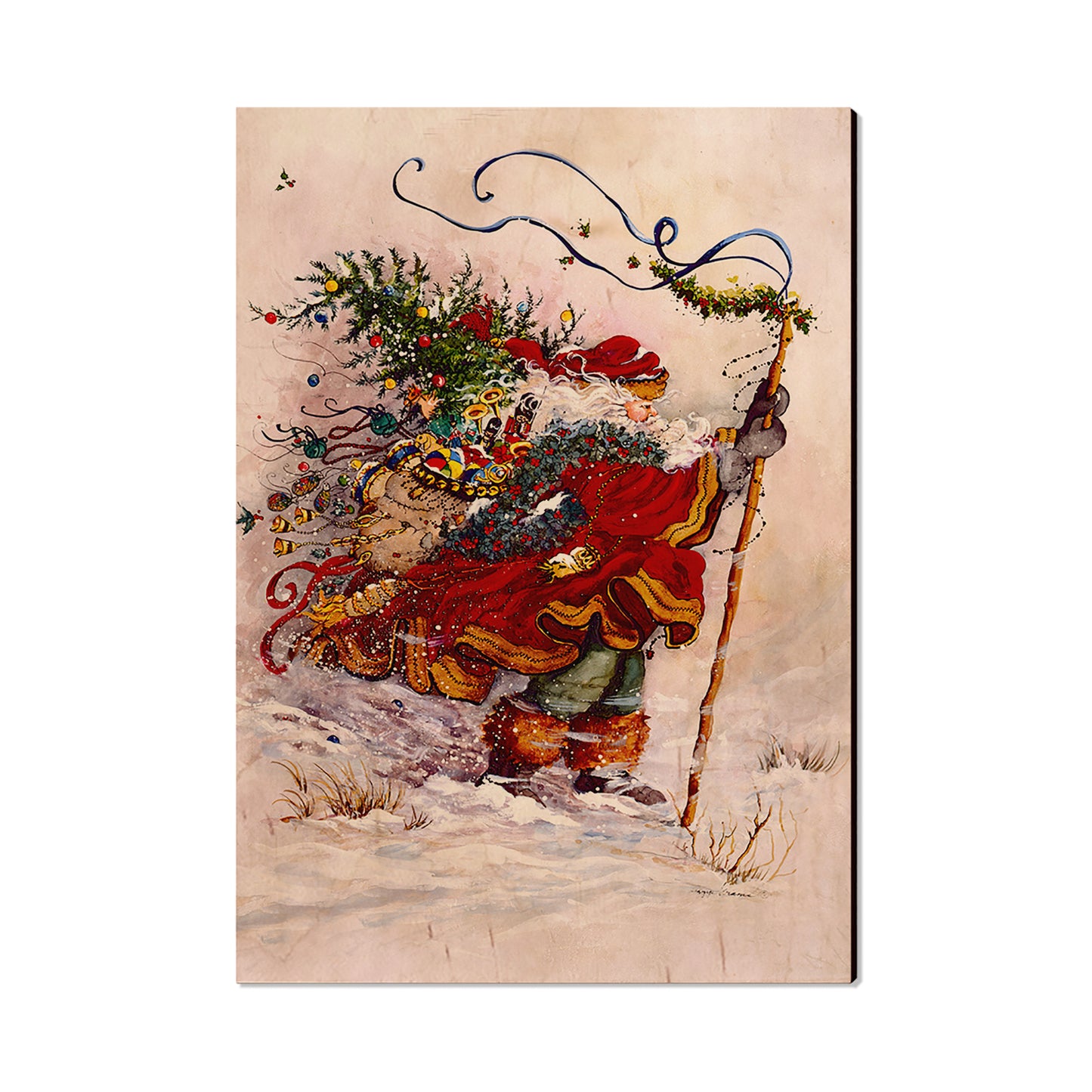 Abrams' Stormy Santa - Classic Edge