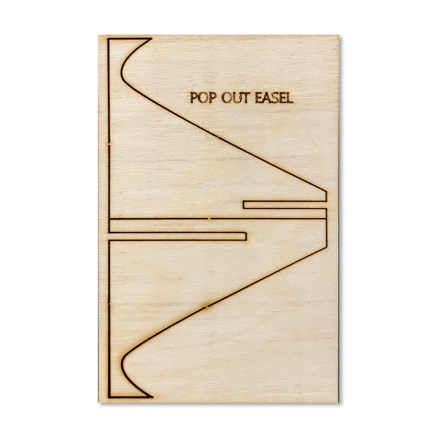 4" Pop-Out Mini Wood Easel (10pk)