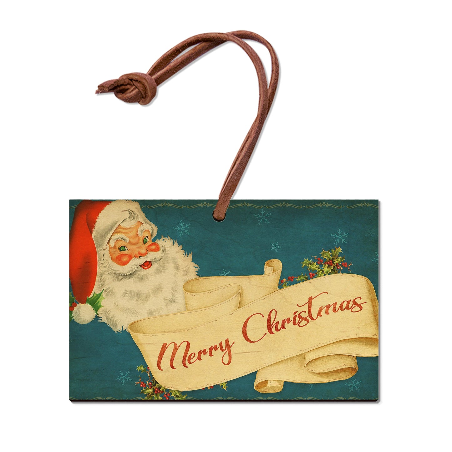 Santa Scroll - Holiday - Classic Edge