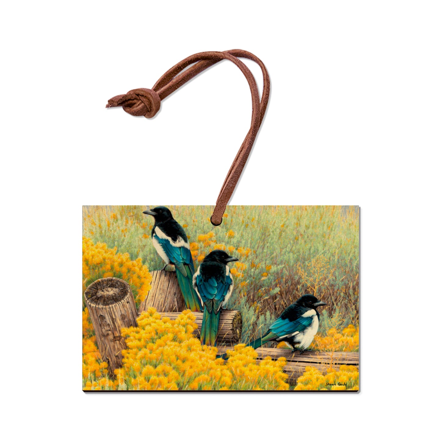 Gould's Fence Tapestry - Small Art & Gift Ornament (5pk // $2.80ea)