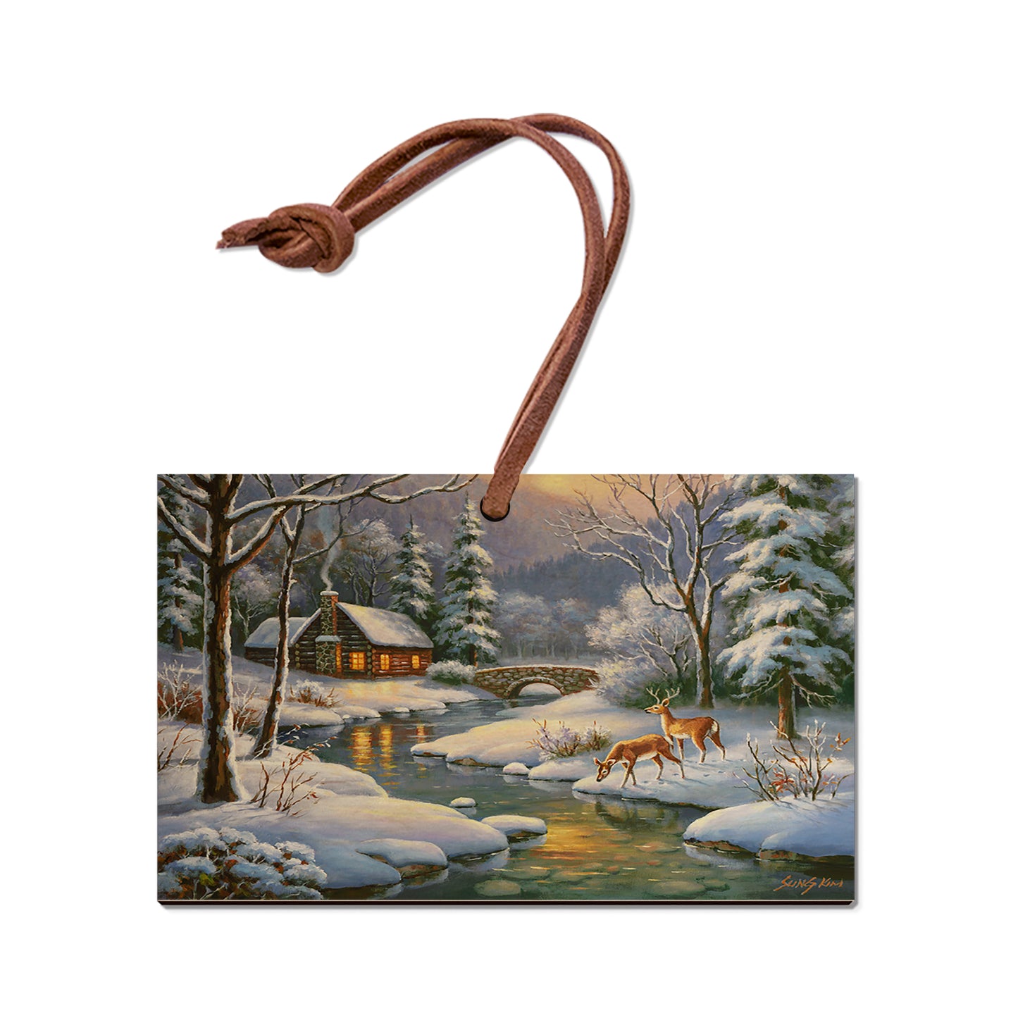 Kim's Winter Deer - Classic Edge