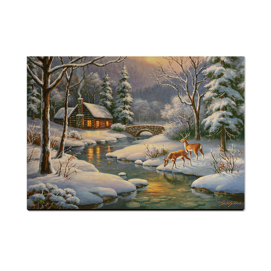 Kim's Winter Deer - Classic Edge