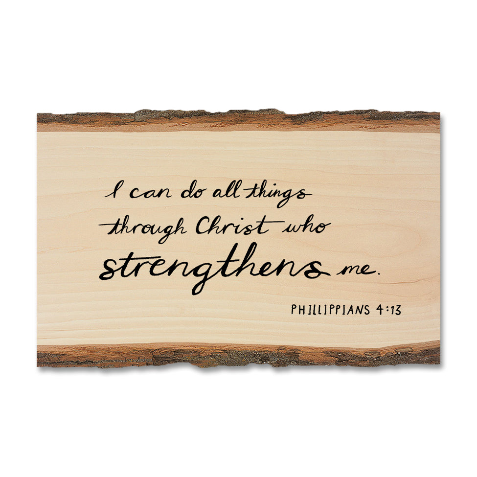 Strengthens Me - Live Edge