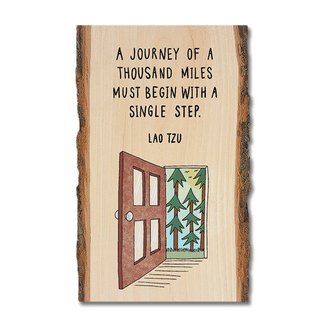 Single Step - Live Edge Live Edge Magnet (5pk // $2.80ea)