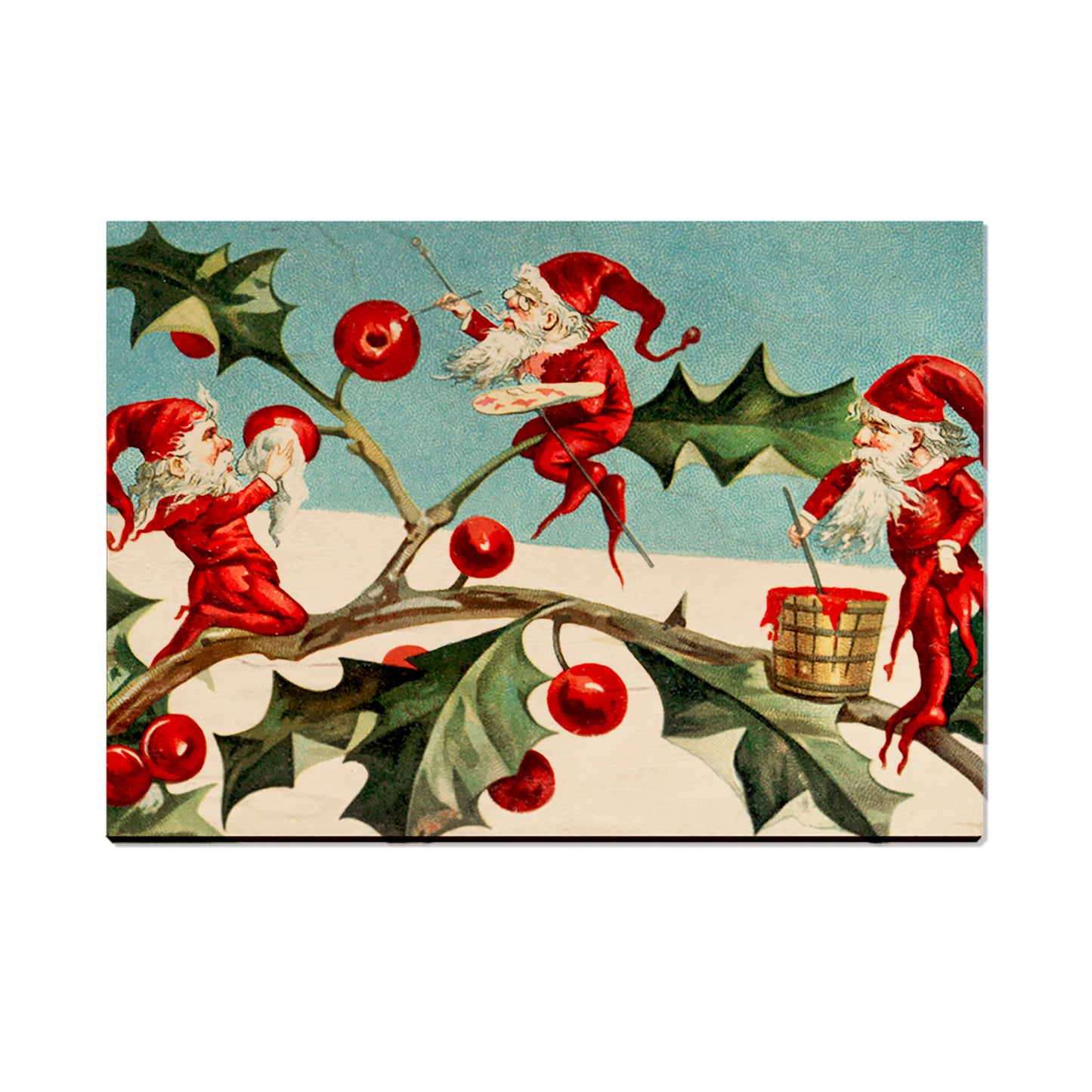 Three Elves - Holiday - Classic Edge