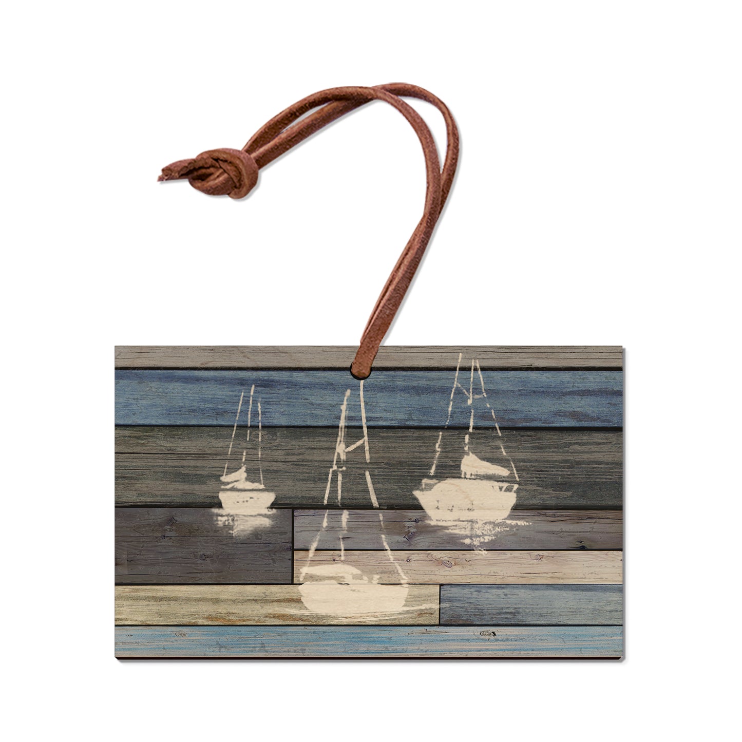 Blue Sailboats - Classic Edge