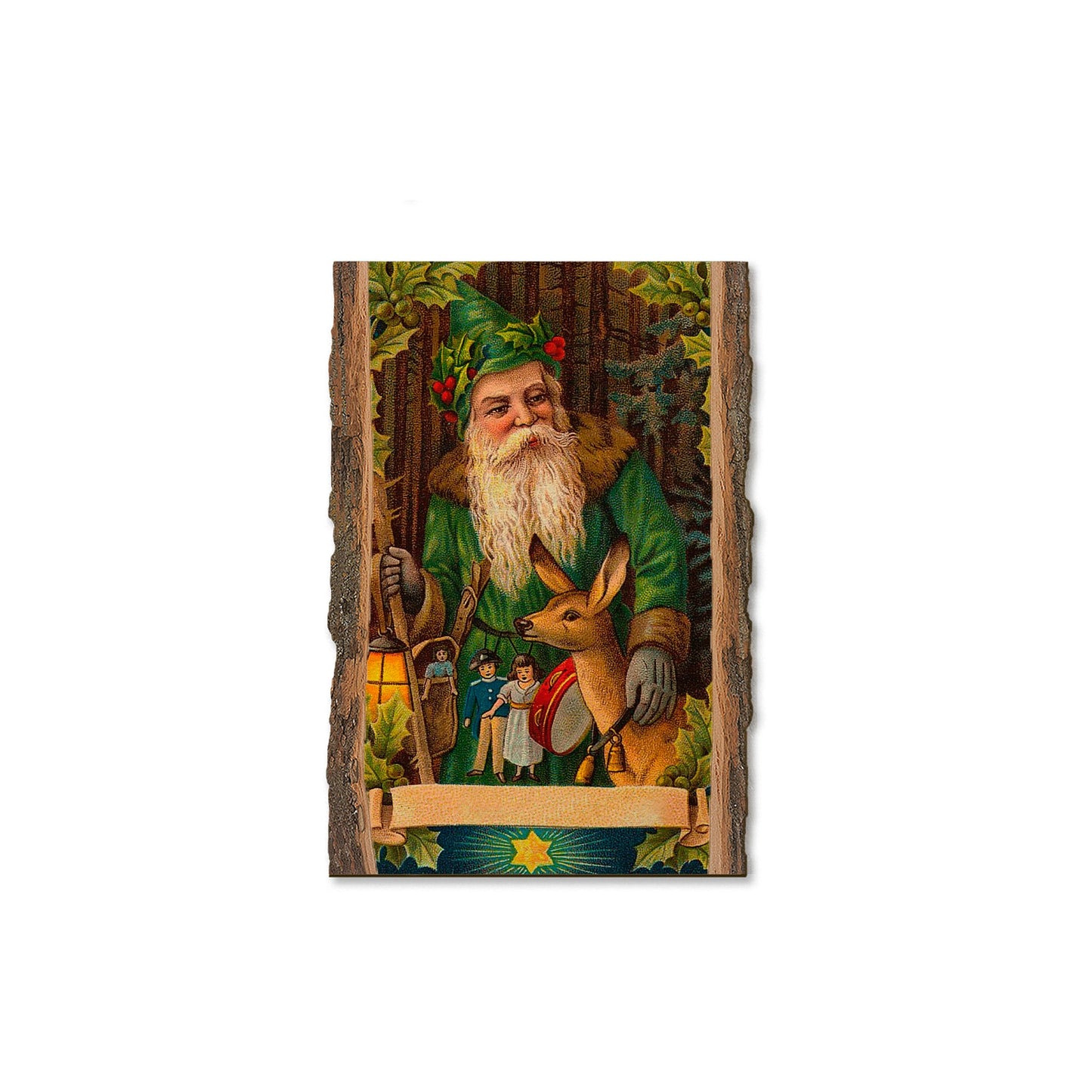 Forest Santa - Holiday - Live Edge