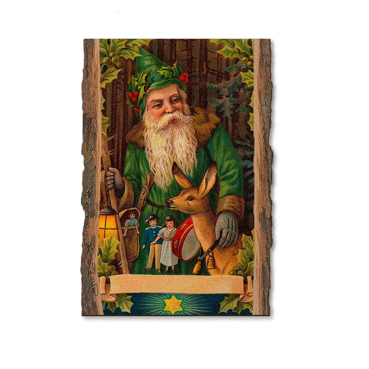 Forest Santa - Holiday - Live Edge