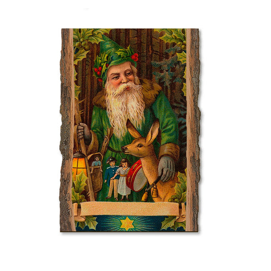 Forest Santa - Holiday - Live Edge