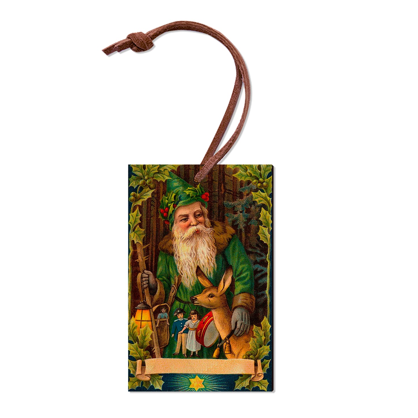 Forest Santa - Holiday - Classic Edge
