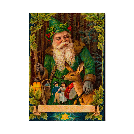 Forest Santa - Holiday - Classic Edge