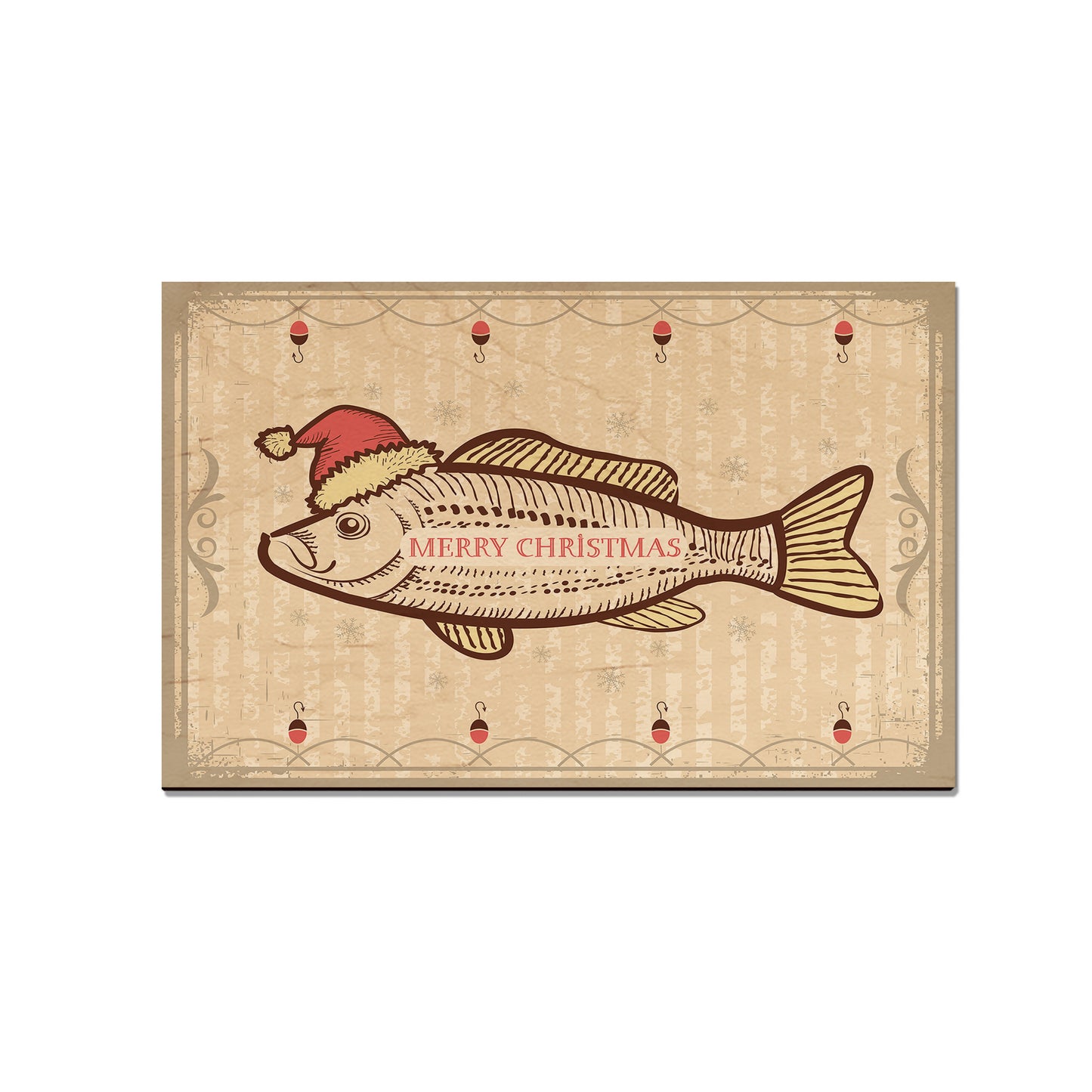 Christmas Fish - Holiday - Classic Edge