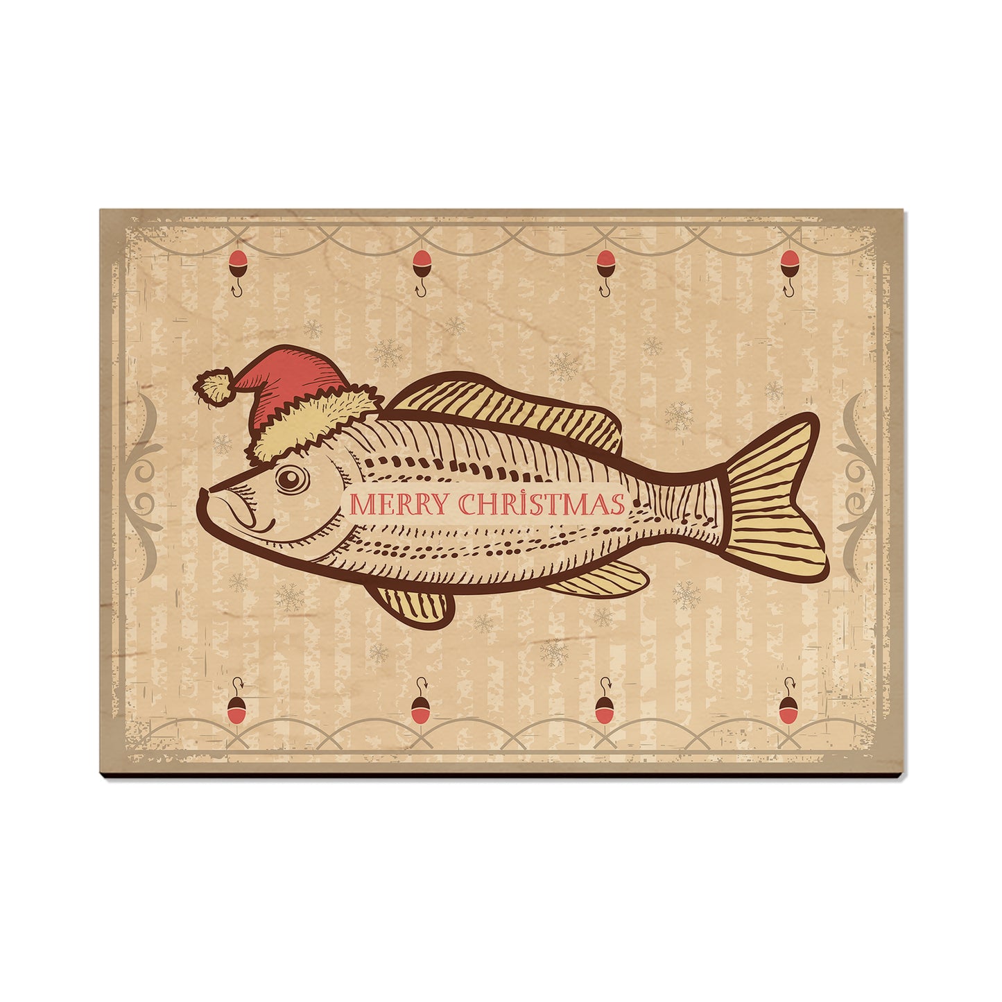 Christmas Fish - Holiday - Classic Edge