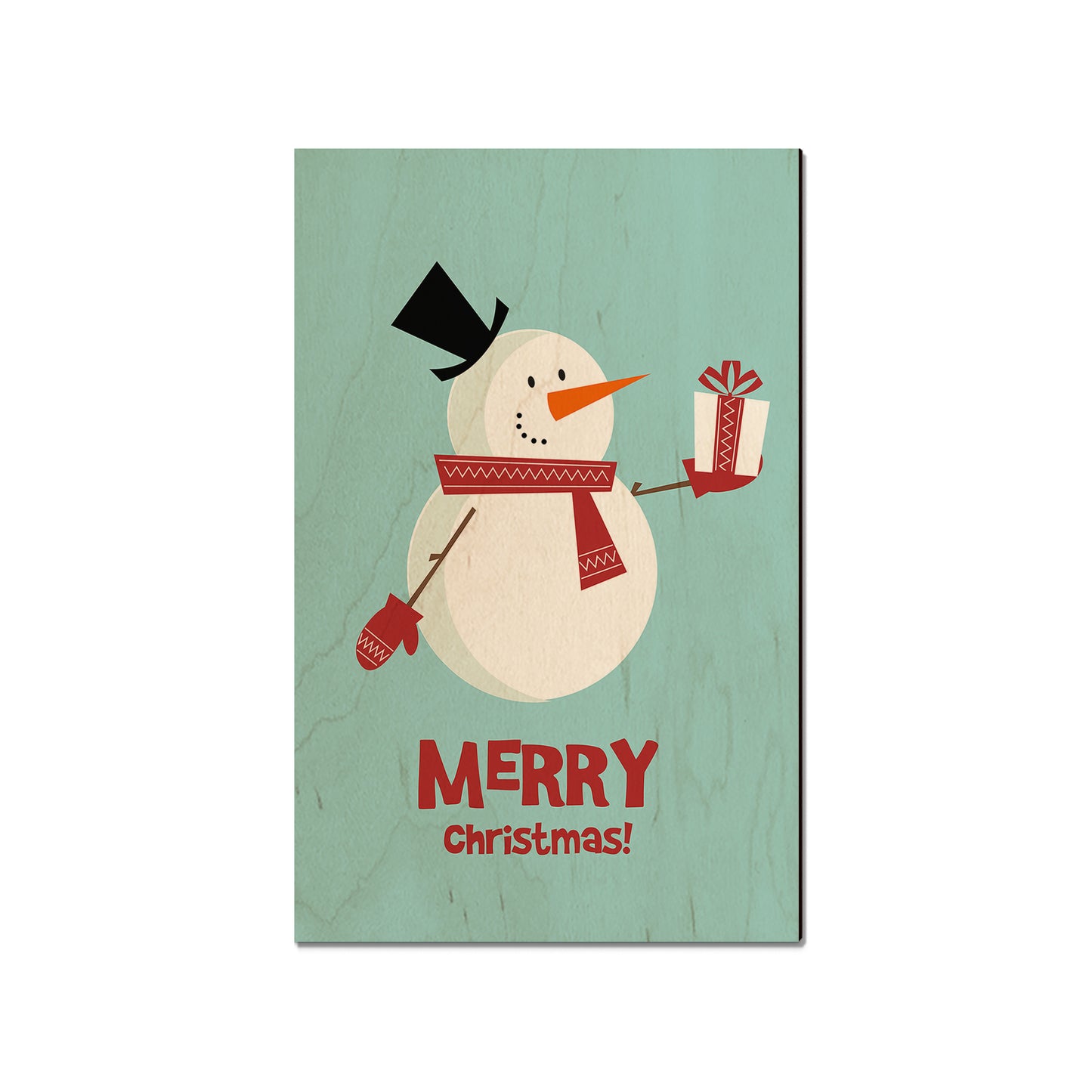 Merry Christmas Snowman - Holiday - Classic Edge