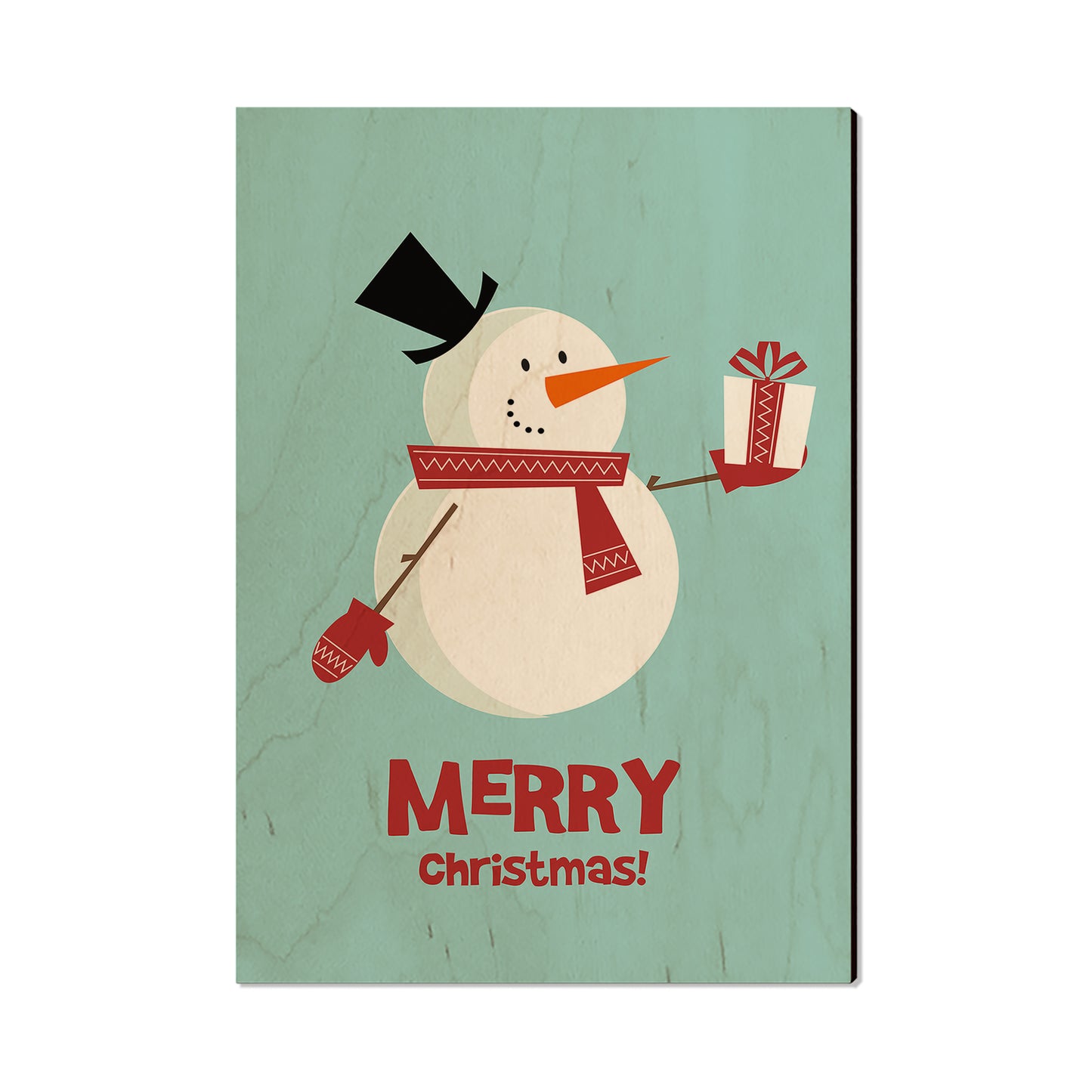 Merry Christmas Snowman - Holiday - Classic Edge