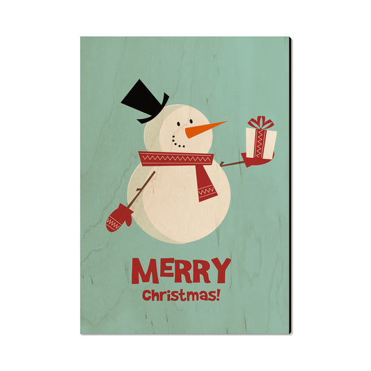 Merry Christmas Snowman - Holiday - Classic Edge