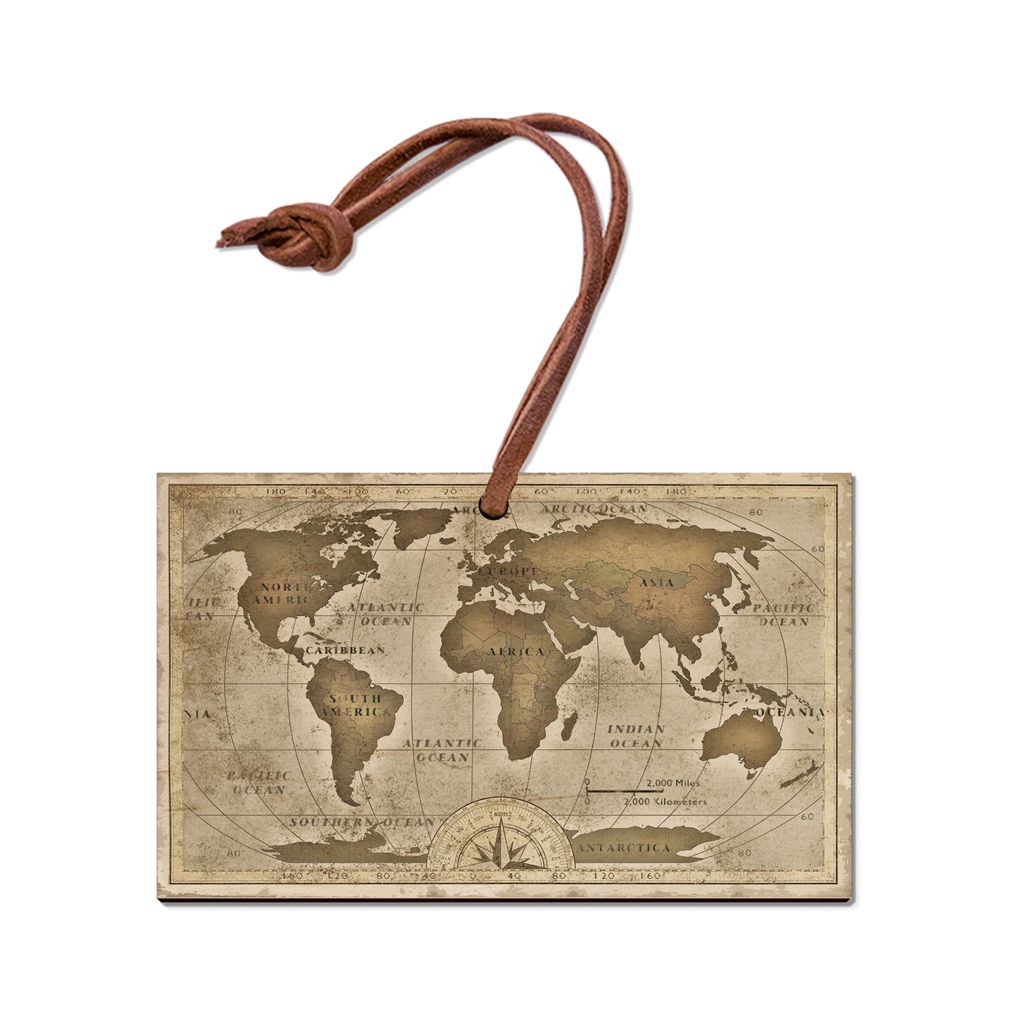 Old World Map - Classic Edge