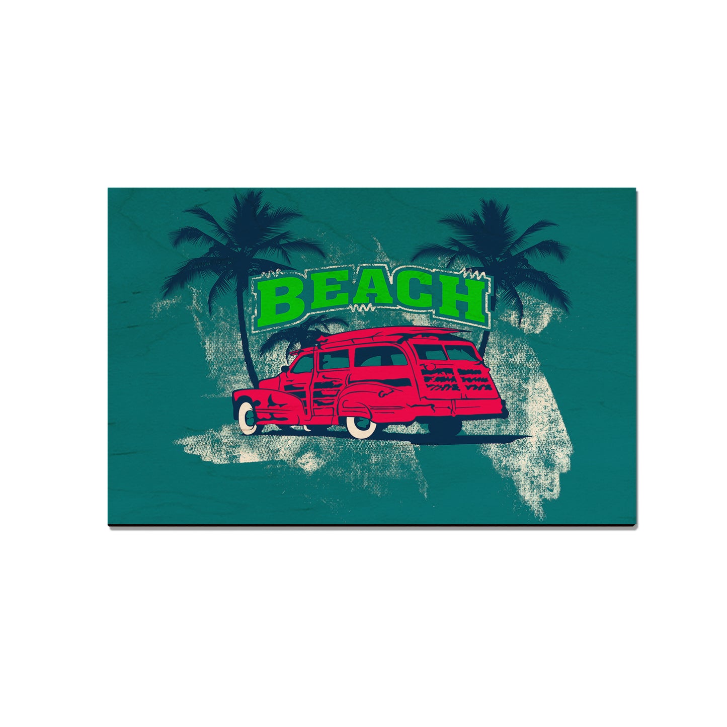Red Beach Woodie - Classic Edge