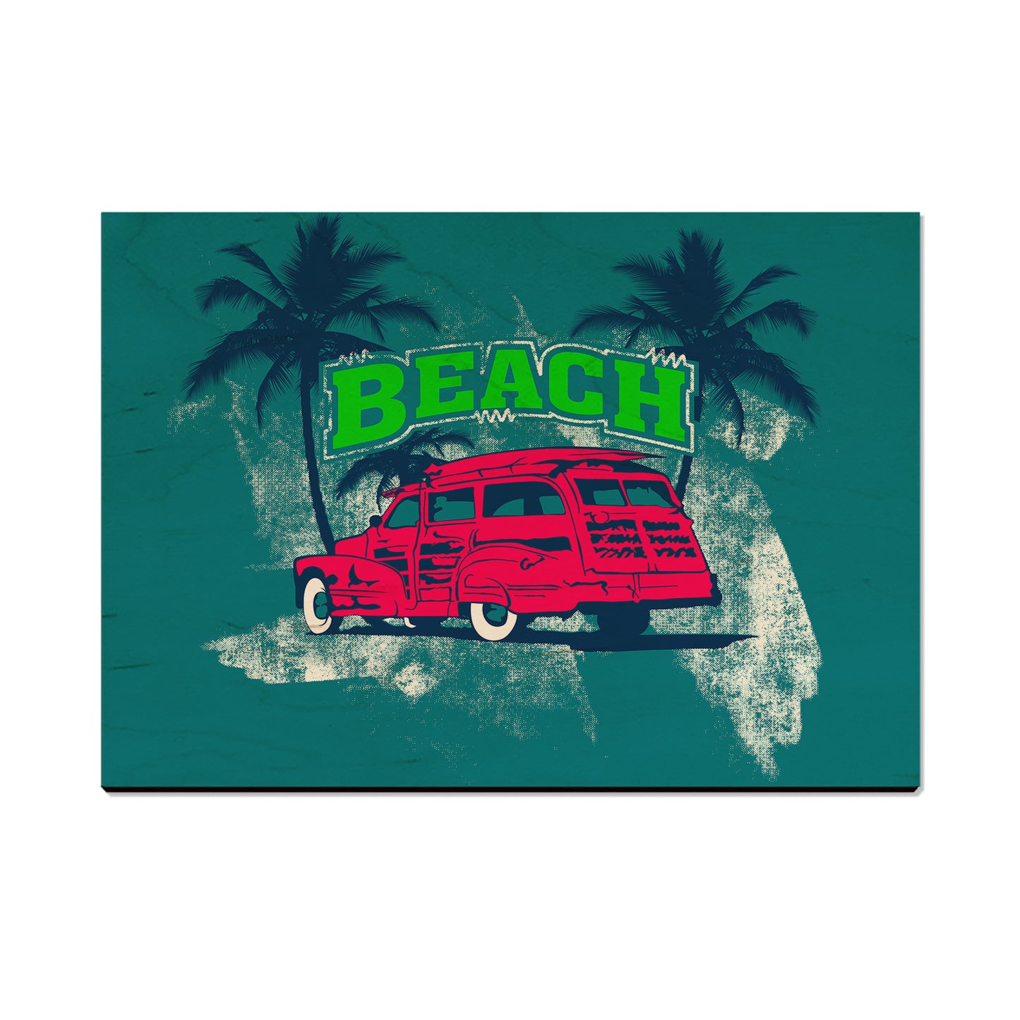 Red Beach Woodie - Classic Edge