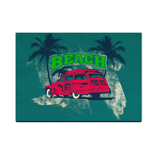 Red Beach Woodie - Classic Edge