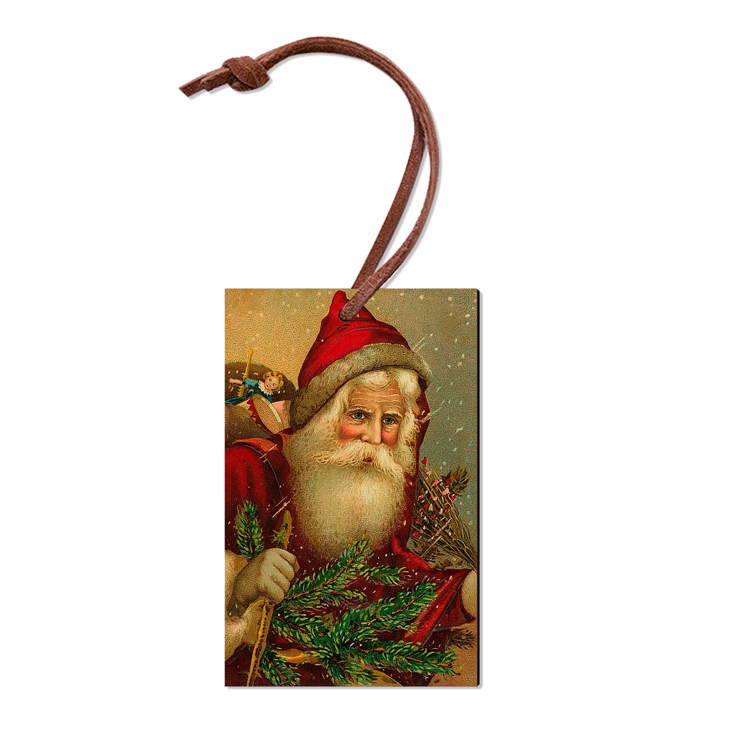 Red Hat Santa - Holiday - Classic Edge