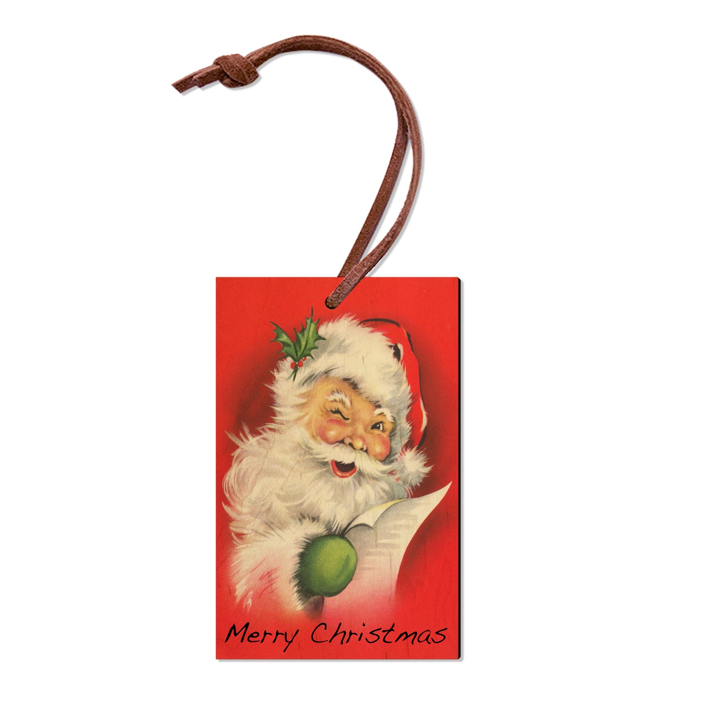 Red Santa - Holiday - Classic Edge