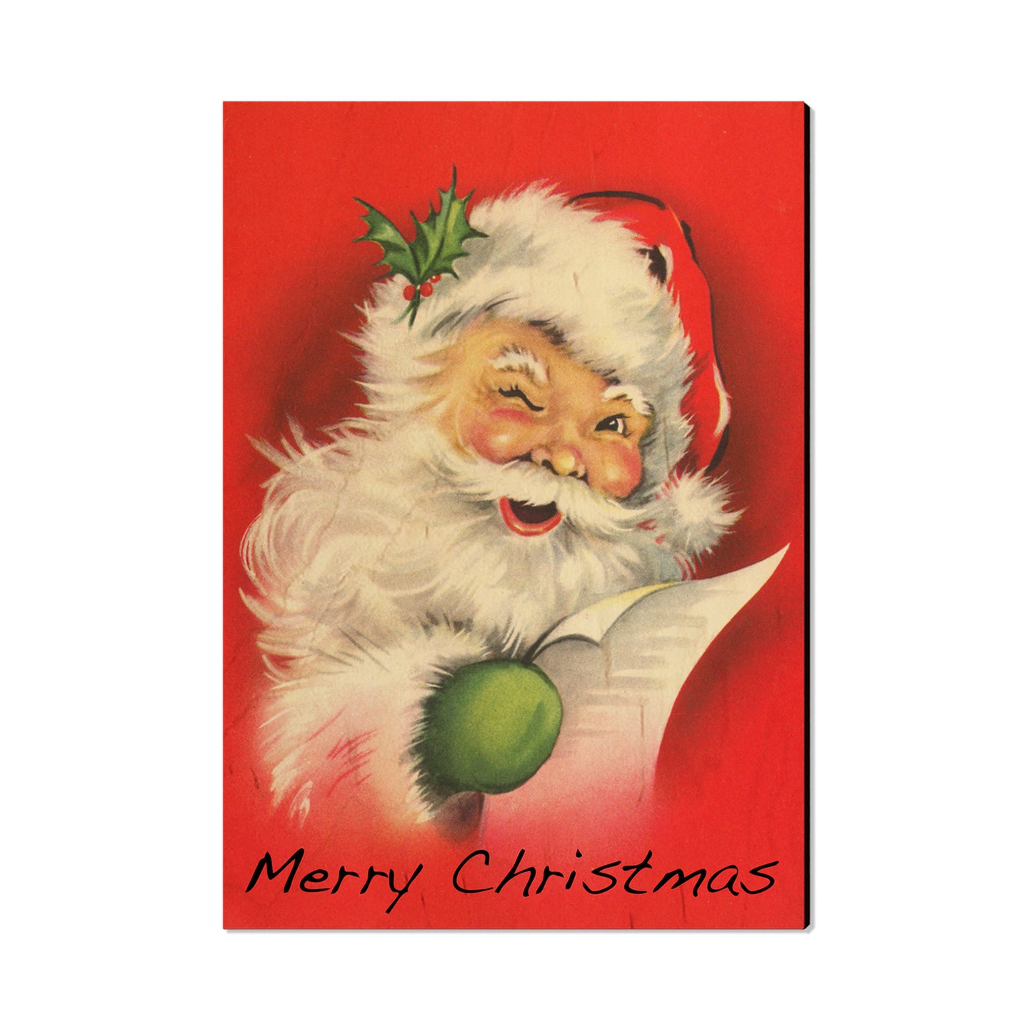 Red Santa - Holiday - Classic Edge