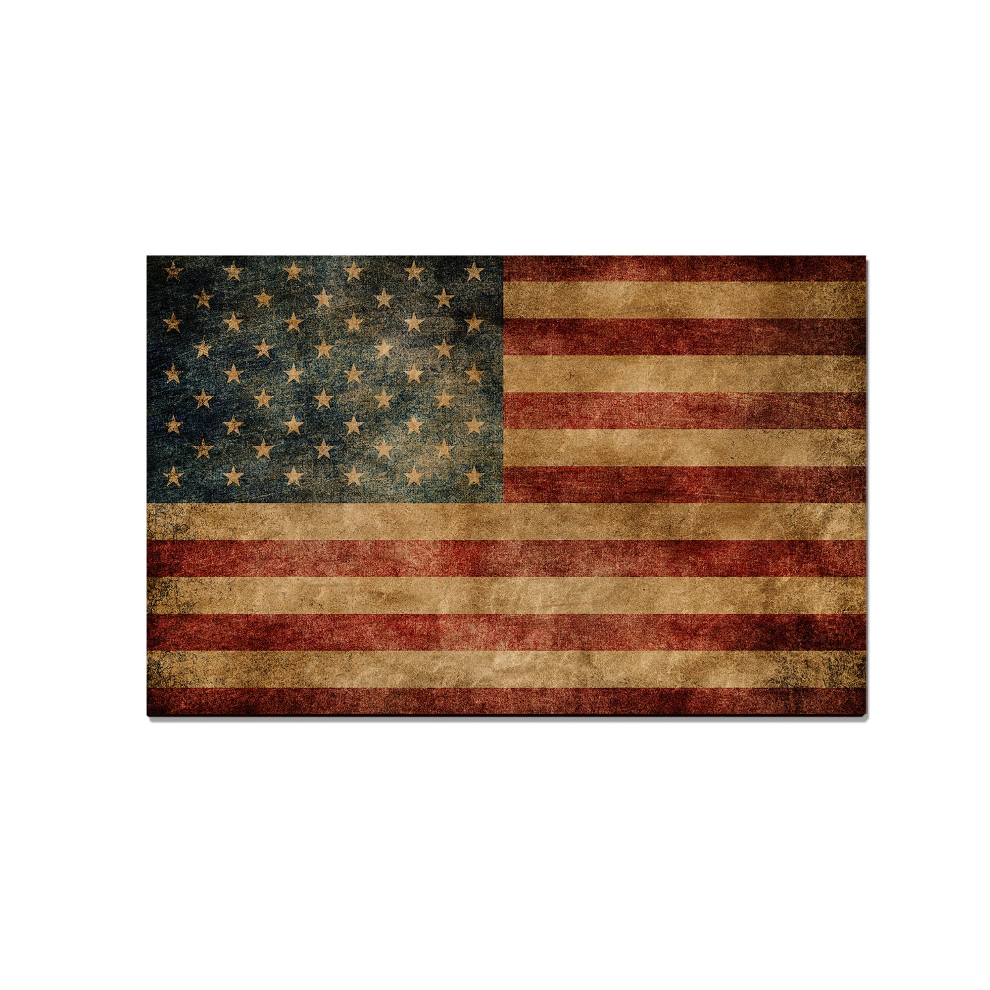US Wood Flag - The Patriot  - Classic Edge