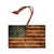 US Wood Flag - The Patriot  - Classic Edge
