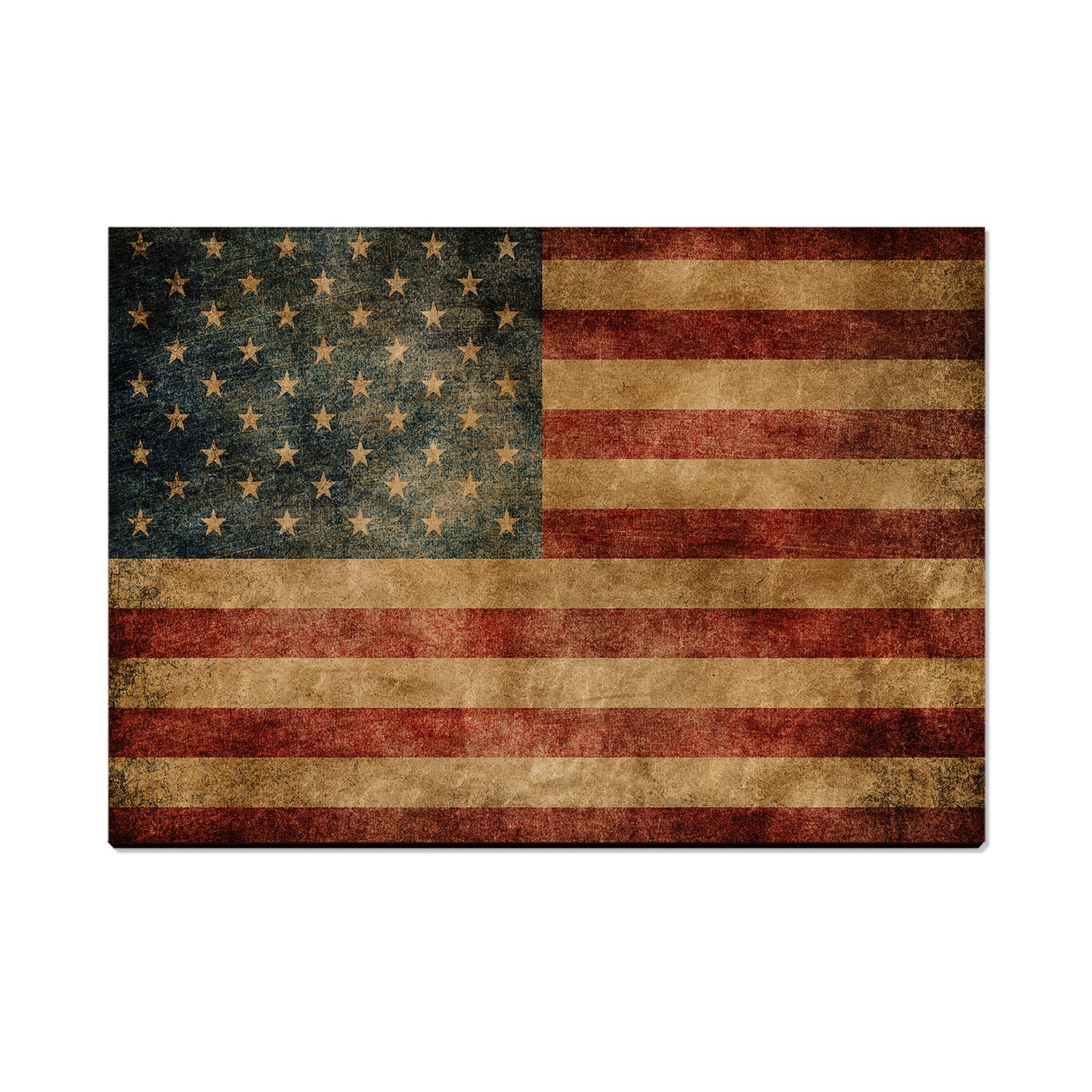 US Wood Flag - The Patriot  - Classic Edge