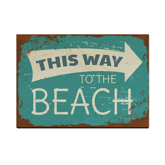 This Way To The Beach - Classic Edge